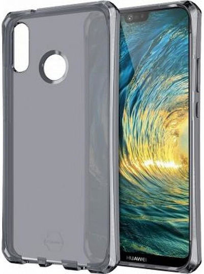 Itskins Case Huawei P20 Lite Semi-rigid Spectrum Transparent Black