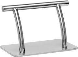 Salon Tech Räder Fußhocker Silber