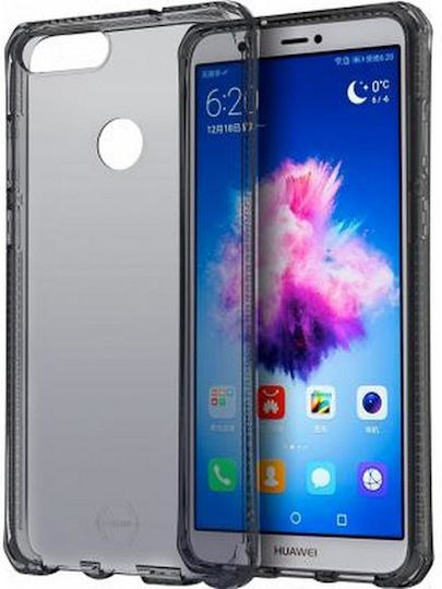 Itskins Case Huawei P Smart Semi-Rigid Spectrum Transparent Black