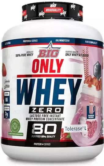 Big Only Whey Zero Protein Whey with Flavor Strawberry 2kg