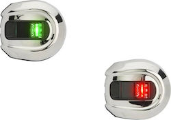 Set Lumini De Navigație Montate Led Attwood Inox