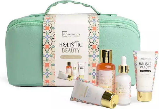 IDC Institute Holistic Beauty Lotus & Skin Care Set for Body Cleaning & Moisturizing 4pcs