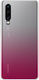 Farbblock Handyhülle Huawei P30 Stoßfest Kratzfest Rosa