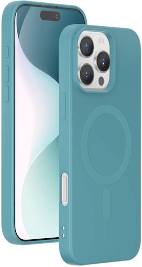 Bigben Protective Cover Iphone 16 Pro Magsafe Green