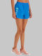 Kombat Erbof Women's Sporty Shorts Light Blue