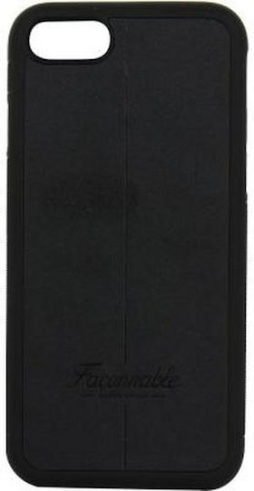 Husă Façonnable iPhone SE 2020 8/7 Margine Rigidă Neagră