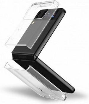 Force Case Double Reinforced Case Samsung Galaxy Z Flip 3 Duo Transparent