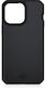 Itskins Handyhülle iPhone 14 Pro Max Verstärkte Ballistic Nylon R Magsafe Kompatibel Schwarz