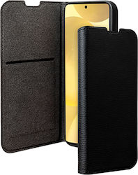 Bigben Handyhülle Galaxy S24 Fe Folio Brieftasche Stand Funktion Schwarz