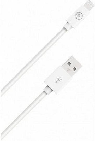Bigben Connected USB-A Lightning Кабел 50см 2.4A Бял
