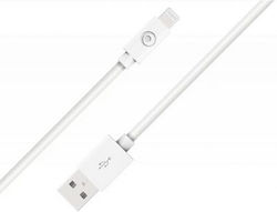 Bigben Connected Usb A Lightning Cable 1.2m 2.4a White