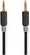 Nedis Audio Cable Stereo Round 2 Connectors Jack 3.5mm Male 2m Charcoal-grey