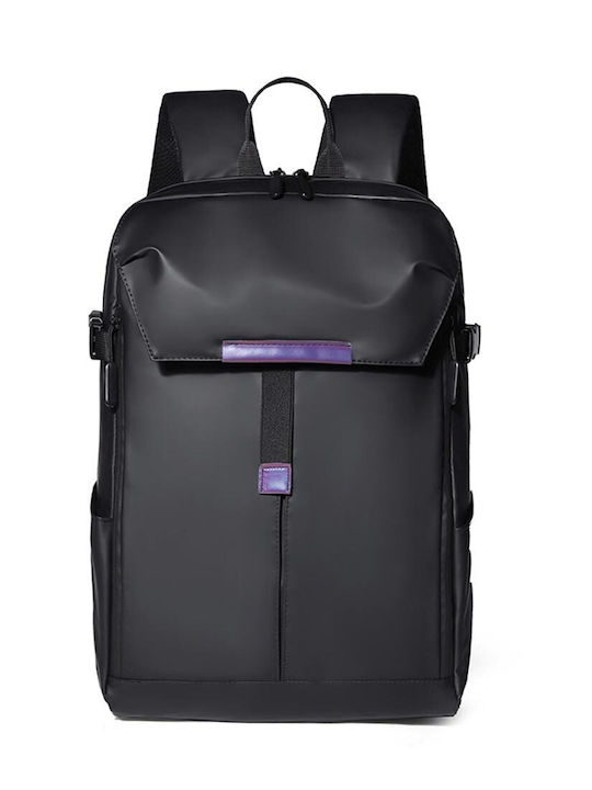 Amber Αδιάβροχη Τσάντα Πλάτης για Laptop 15.6" σε Μαύρο χρώμα VIDAM2035BLACK1
