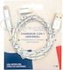 Yello Koko Kami Flat Cable 3 A Usb To Microusb Usb-c Lightning 1m Fastcharge White