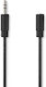 Cablu Prelungitor Audio Jack Nedis 10 M Conectori Male La Female Negru