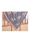Liolios Home Blanket Nursery Swaddling Blankets Cotton Gray 80x100cm