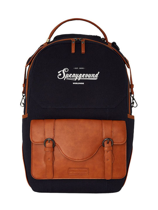 Sprayground DLXS Σχολική Τσάντα Πλάτης Μαύρη