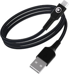 Bigben Connected Usb-a To Micro-usb Charging Data Cable 10.5w 2.1a 1.2m Black