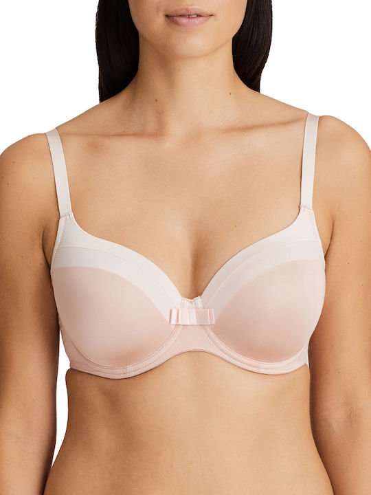 Twist Minimizer Minimizer Bra with Light Padding Beige