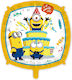 18'' Square Minions Balloon