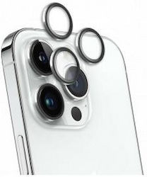 Протектор За Камера Force Glass iPhone 14 Pro/14 Pro Max Ултра Устойчив Сребърен