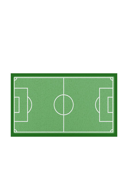 Artsy Mats Entryway Doormat Non-Slip Football Pitch Green 70x40cm