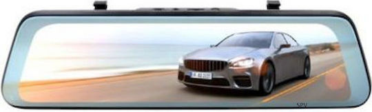 Σετ Καθρέπτης με Κάμερα DVR Αυτοκινήτου 4K με Οθόνη 10.1" & Κάμερα Οπισθοπορείας
