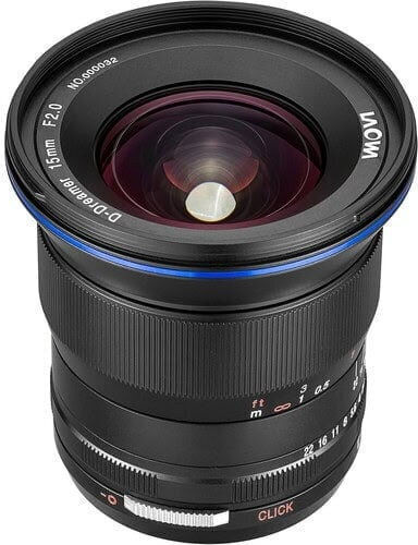 Laowa Cadru complet Obiectiv Foto Venus Optics Laowa Zero-D 15mm f/2 Unghi larg pentru Montura Leica L Black