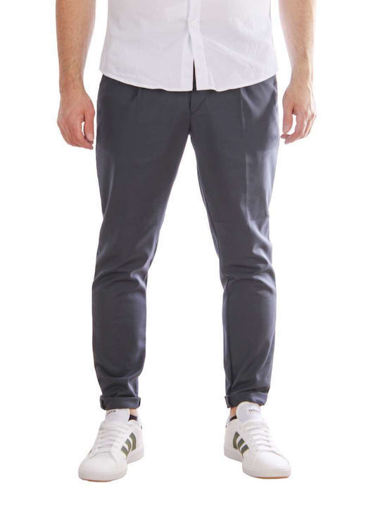 Matteo 123 Hose Chino Blau