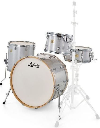 Ludwig Continental 4pc 24" Ακουστικό Drums Set