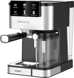 Samus Latteccino 20 Semi-automată pentru Cafea Măcinată Gri Samus Latteccino 20 Semi-automată pentru Cafea Măcinată Gri