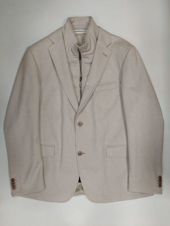 10855v Herrenanzugsjacke Beige