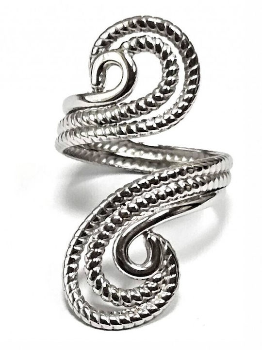 Karma Fashion Damen Ring aus Stahl