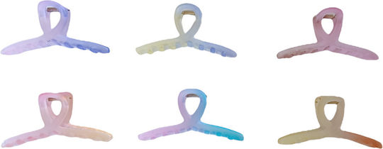 Ro Accessories Hair Claw 11cm Yellow Blue 02-0085