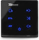 Eingebauter Audio-Verstärker Powerline A50b 20w Rms Bluetooth Usb Sd Schwarze Power Dynamics