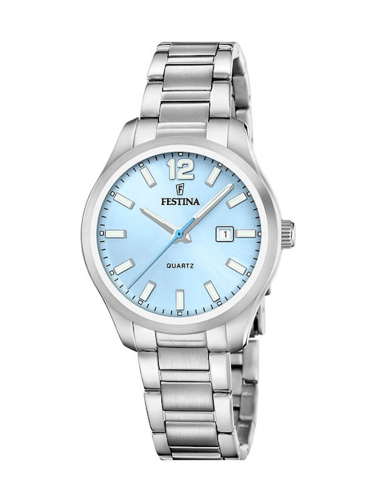 Festina Women's Watch with Silver Metal Bracelet