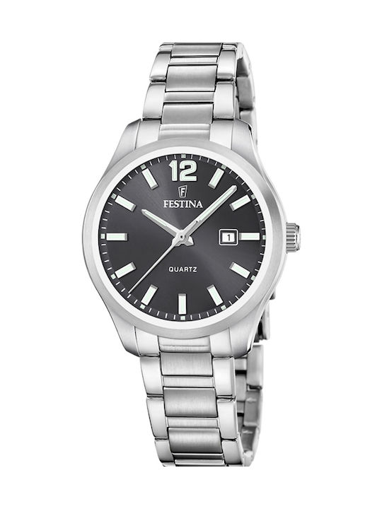 Festina Women's Watch with Silver Metal Bracelet