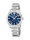 Festina Γυναικείο Ρολόι 34mm Μπαταρίας με Ασημί Μεταλλικό Μπρασελέ