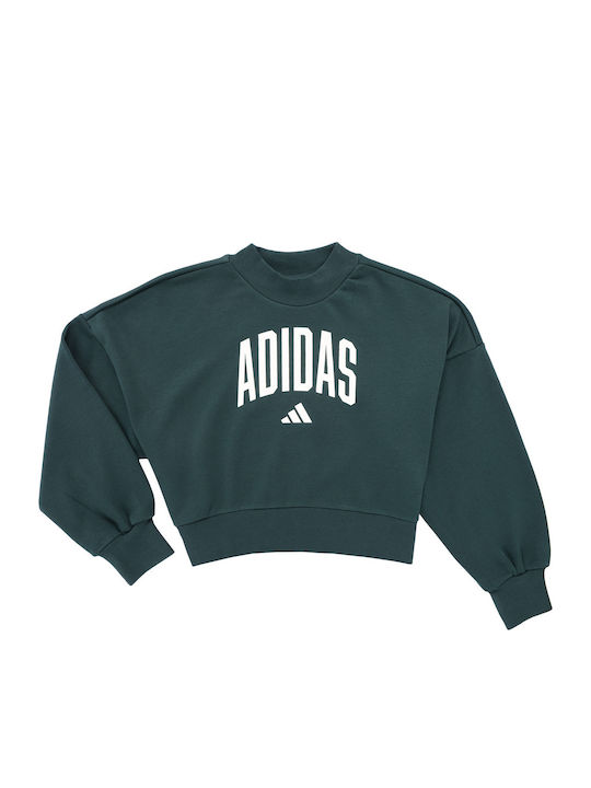 adidas Kinder-Sweatshirt Grün Essentials