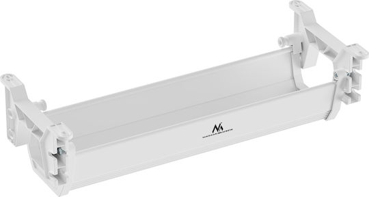 Maclean MC-106 W Drawer Cable Organizer System Under Desk Maximum Load 5 Kg White