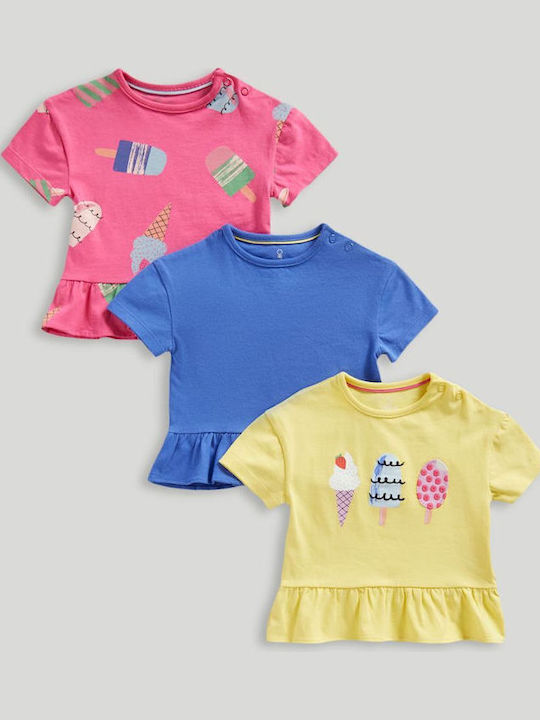 Set Tricouri pentru copii Multicolor