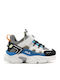 Kids Sneakers with Scratch White