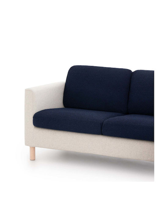 Sofazip Ελαστικό Κάλυμμα Διθέσιου Καναπέ Navy Blue 95εκ.