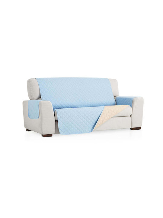 Sofazip Ελαστικό Κάλυμμα Πενταθέσιου Καναπέ Azure-beige 240εκ.