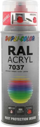 Dupli Color Spray Primer Acrylic High Temperature Gray RAL 7037 400ml