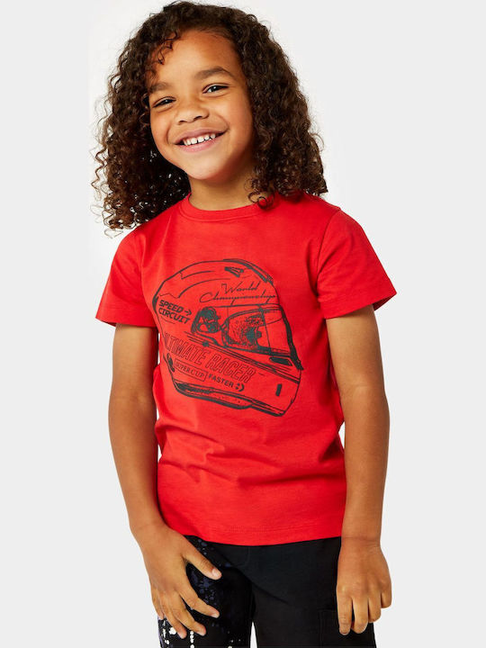 Set Kinder-T-Shirts Rot
