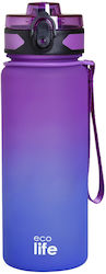 Ecolife Kids Water Bottle Made of Tritan Plasti...
