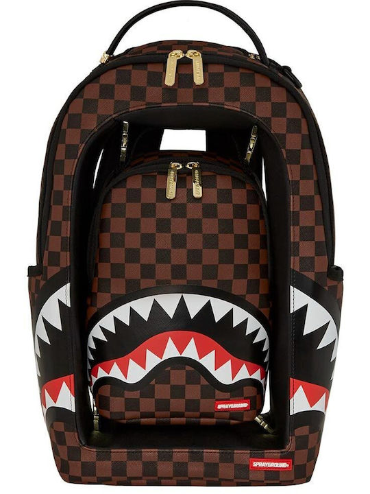 Sprayground Sharks in a Hole in Paris Αδιάβροχο Καφέ Sprayground Sharks in a Hole in Paris Αδιάβροχο Καφέ