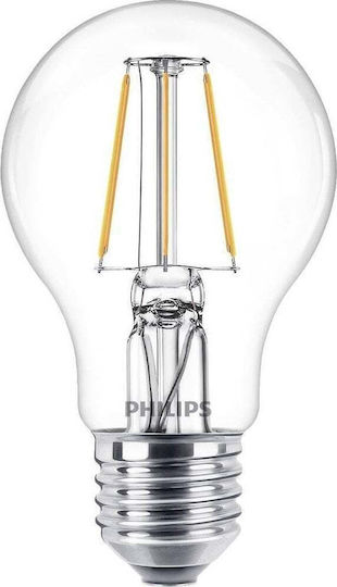 Philips Смарт крушки LED 4.3W за фасунга E27 топло бяло 470лм 3бр