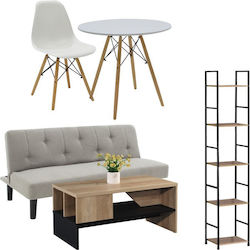 Pakketo Pakketo Studentenmöbel-Sets Lightness 200-001379 6 Stück
